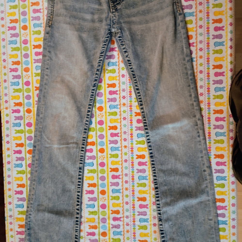 BKE Light Blue Flare Jeans